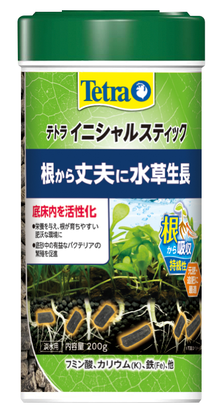 テトラ イニシャルスティック 200g｜観賞魚・水生生物関連商品